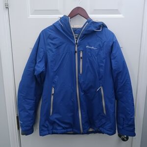 Eddie Bauer Blue Hooded Jacket
